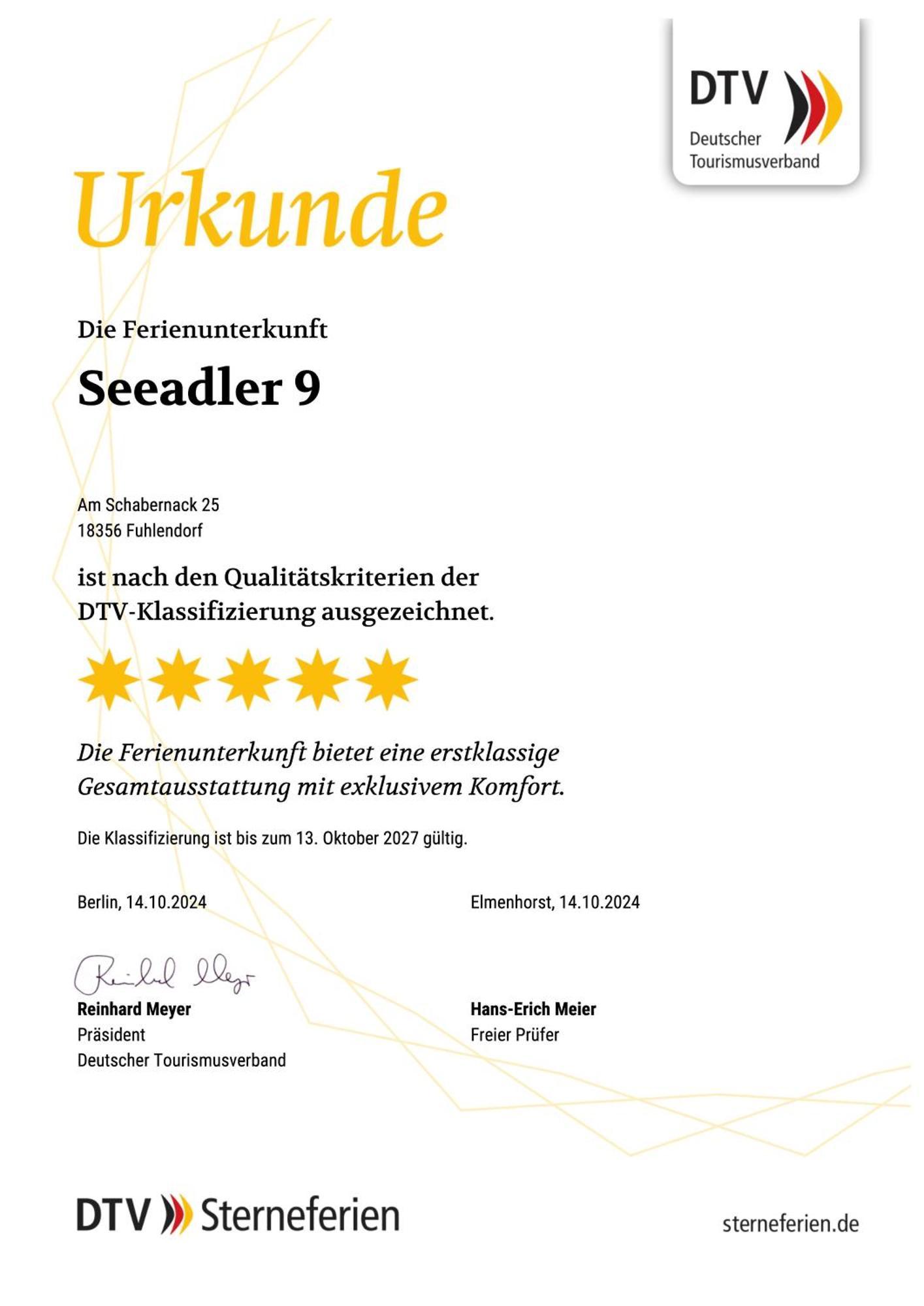 Ferienhaus Seeadler 9 Fuhlendorf  Eksteriør billede